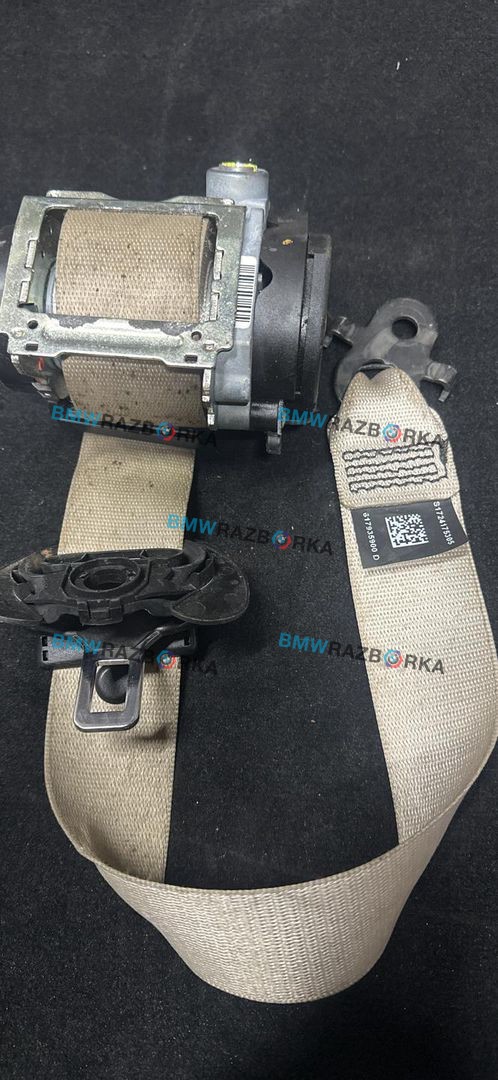 ремень безопасности BMW 5 серия F07/F10/F11 2011, 3.0 л., бензин, АКПП, седан, 6181209