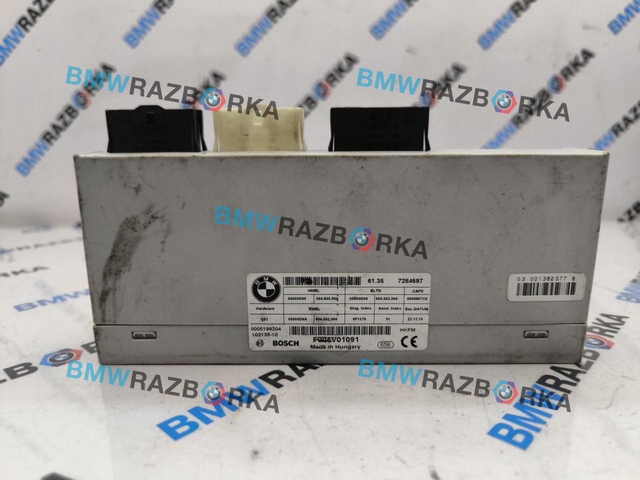 блок управления крышкой багажника BMW 7 серия F01/F02 2011, 4.4 л., N63 B44 A, бензин, АКПП, седан, 7284597