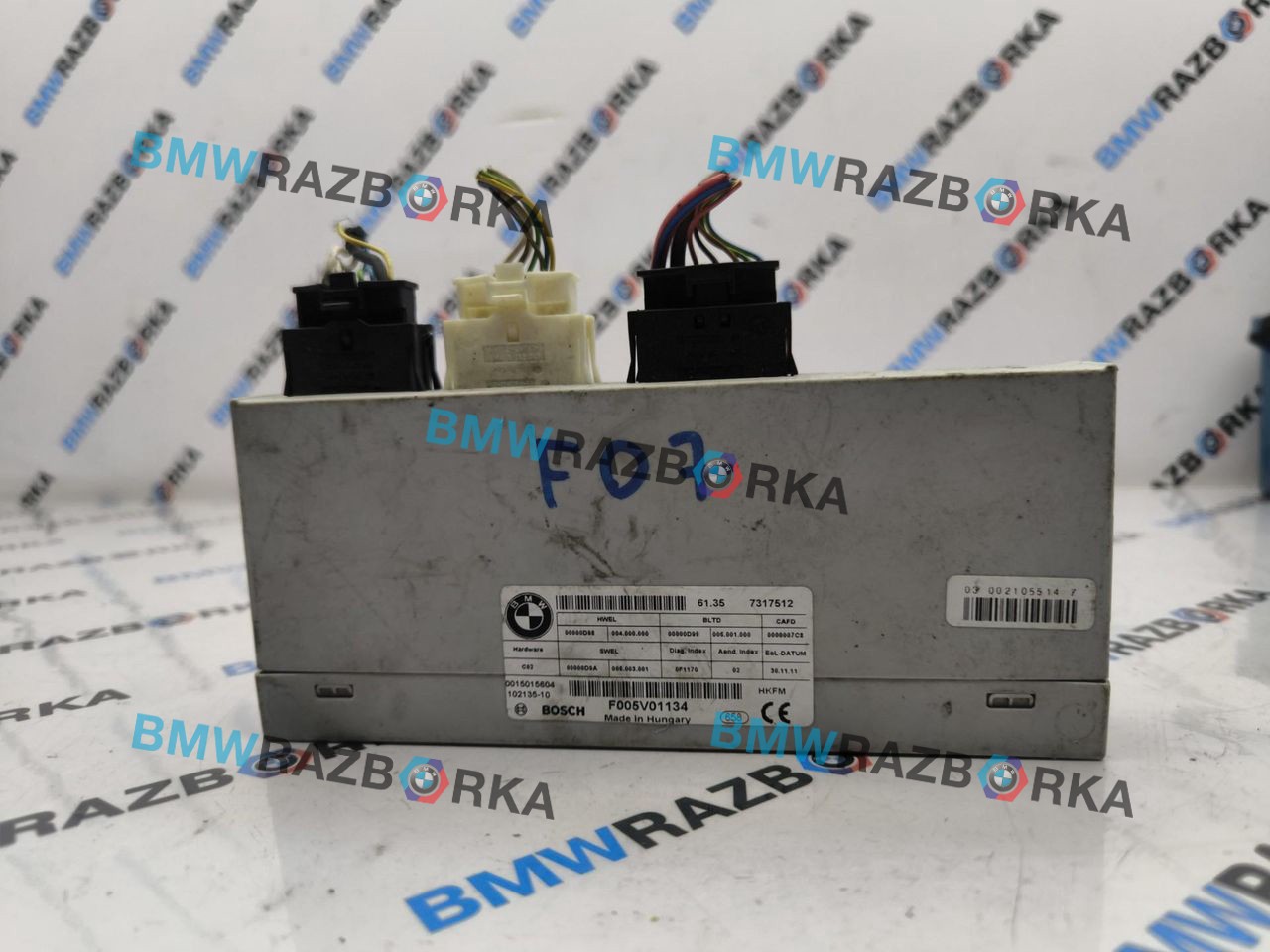 блок управления крышкой багажника BMW 5 серия F07/F10/F11 2011, 3.0 л., N57 D30 A, дизель, АКПП, хетчбэк 5 дв., 7317512