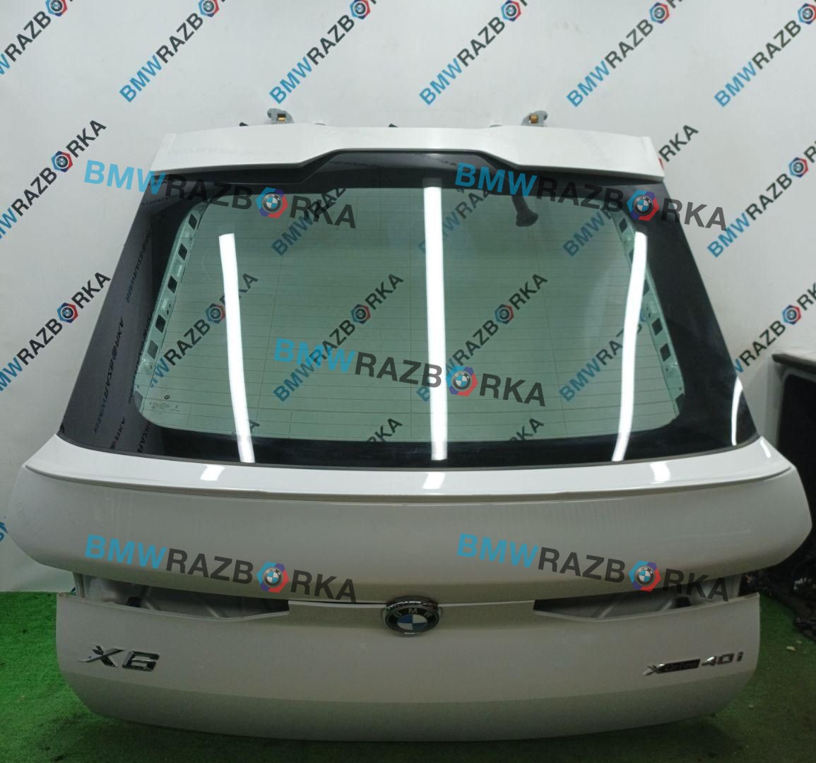 крышка багажника (дверь 3-5) BMW X6 G06 [рестайлинг] G06 2023, 3.0 л., i, B58B30, бензин, АКПП, a96, внедорожник 5 дв., полный привод, 41009491559, 9491559