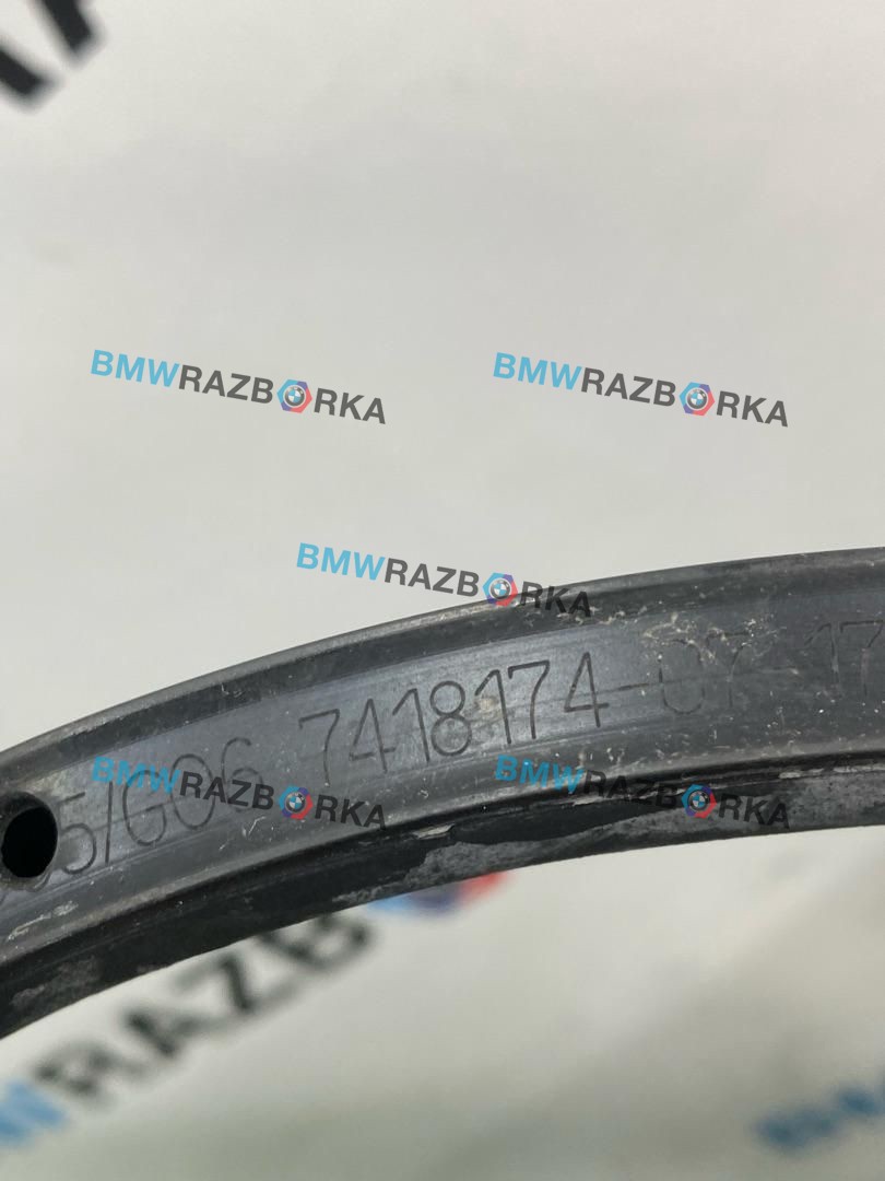 уплотнитель подкапотного пространства BMW X6 G06 [рестайлинг] G06 2023, 3.0 л., i, B58B30, бензин, АКПП, a96, внедорожник 5 дв., полный привод, 51767418174, 7418174