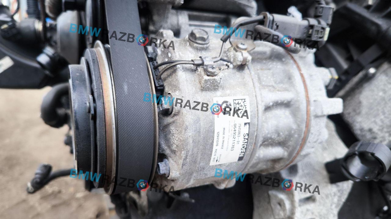 компрессор кондиционера BMW 5 серия G30/G31 G30 2017, 2.0 л., B47 D20 B, дизель, АКПП, a90, седан, задний привод, правый руль, 7945863