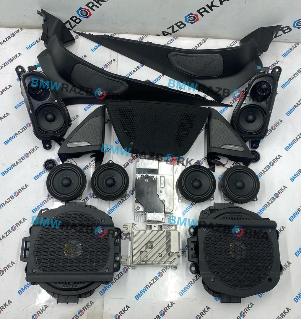 комплект акустики BMW X6 G06 [рестайлинг] G06 2023, 3.0 л., i, B58B30, бензин, АКПП, a96, внедорожник 5 дв., полный привод, 6809632, 5A5CA89, 2622518, 2622517, 9493305, 7952132, 7952131, 2622516, 7455705, 5A9BF92, 9184439
