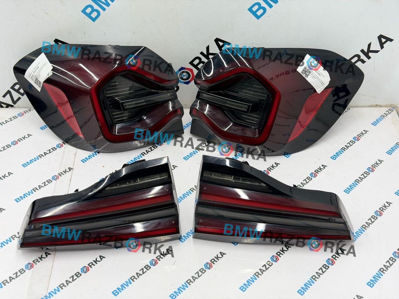 фонари задние (комплект) BMW X3 M F97 [рестайлинг] 2023, S58B30A, полный привод, 9463047, 9463048, 9463051, 9463052