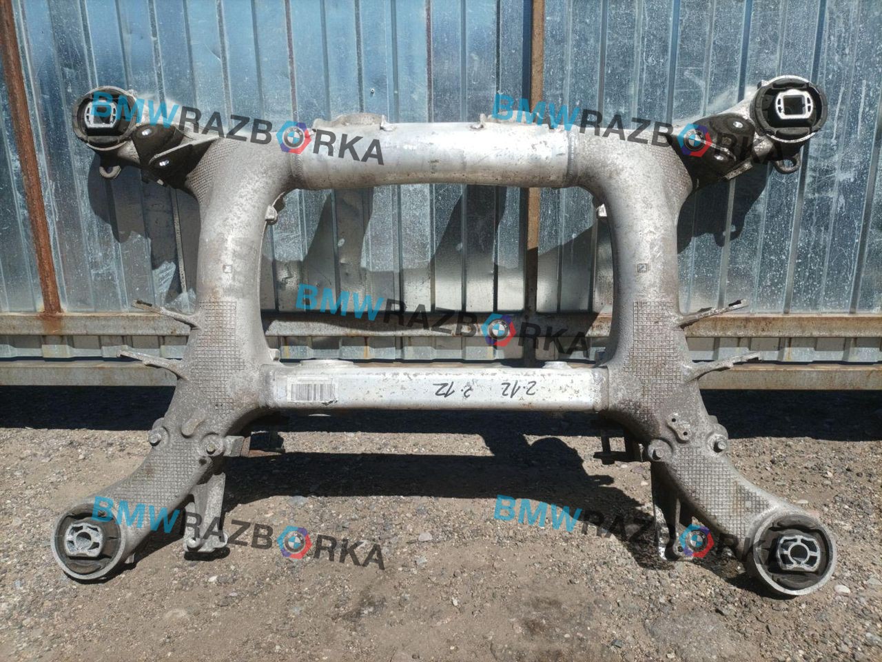 балка подвески задняя BMW 5 серия G30/G31 G30 2017, 2.0 л., B47 D20 B, дизель, АКПП, a90, седан, задний привод, правый руль, 6861201, 33316861201