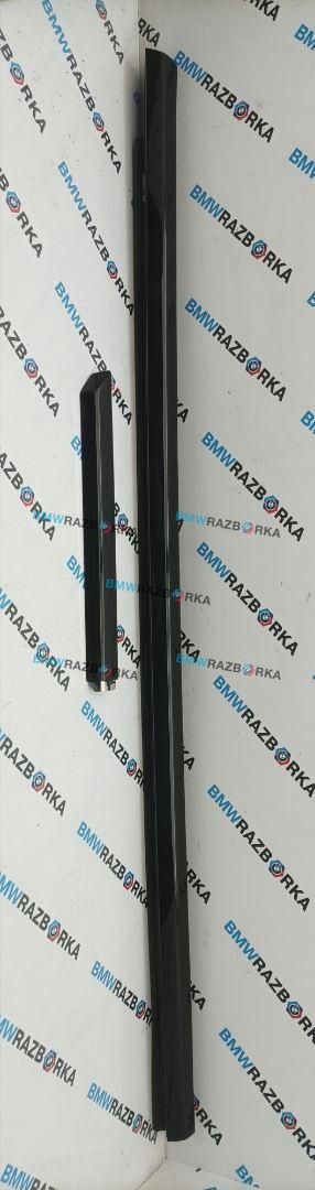 молдинг двери передней правой BMW M4 G82/G83 G82 2021, S58B30A, АКПП, black-sapphire metallic, купе, полный привод, 7482750, 7482752
