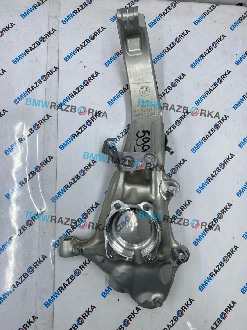 кулак поворотный левый BMW X5 G05 [рестайлинг] G05 2024, 3.0 л., B57 D30 B, дизель, АКПП, a96, внедорожник 5 дв., полный привод, 31216876655, 6876655