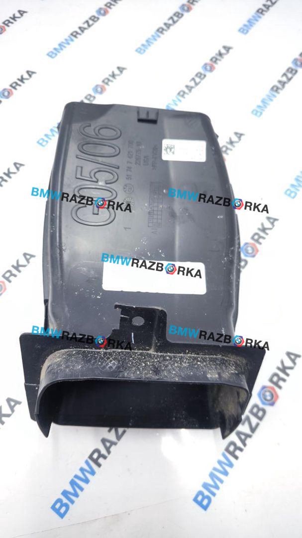 воздуховод тормозной правый BMW X5 G05 [рестайлинг] G05 2024, 3.0 л., B57 D30 B, дизель, АКПП, a96, внедорожник 5 дв., полный привод, 7421700