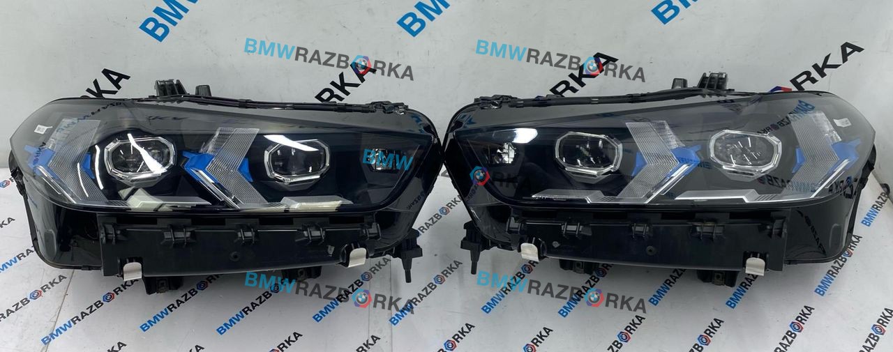 фара BMW X5 G05 [рестайлинг] G05 2024, 3.0 л., B57 D30 B, дизель, АКПП, a96, внедорожник 5 дв., полный привод, 5A8E106, 5A8E105