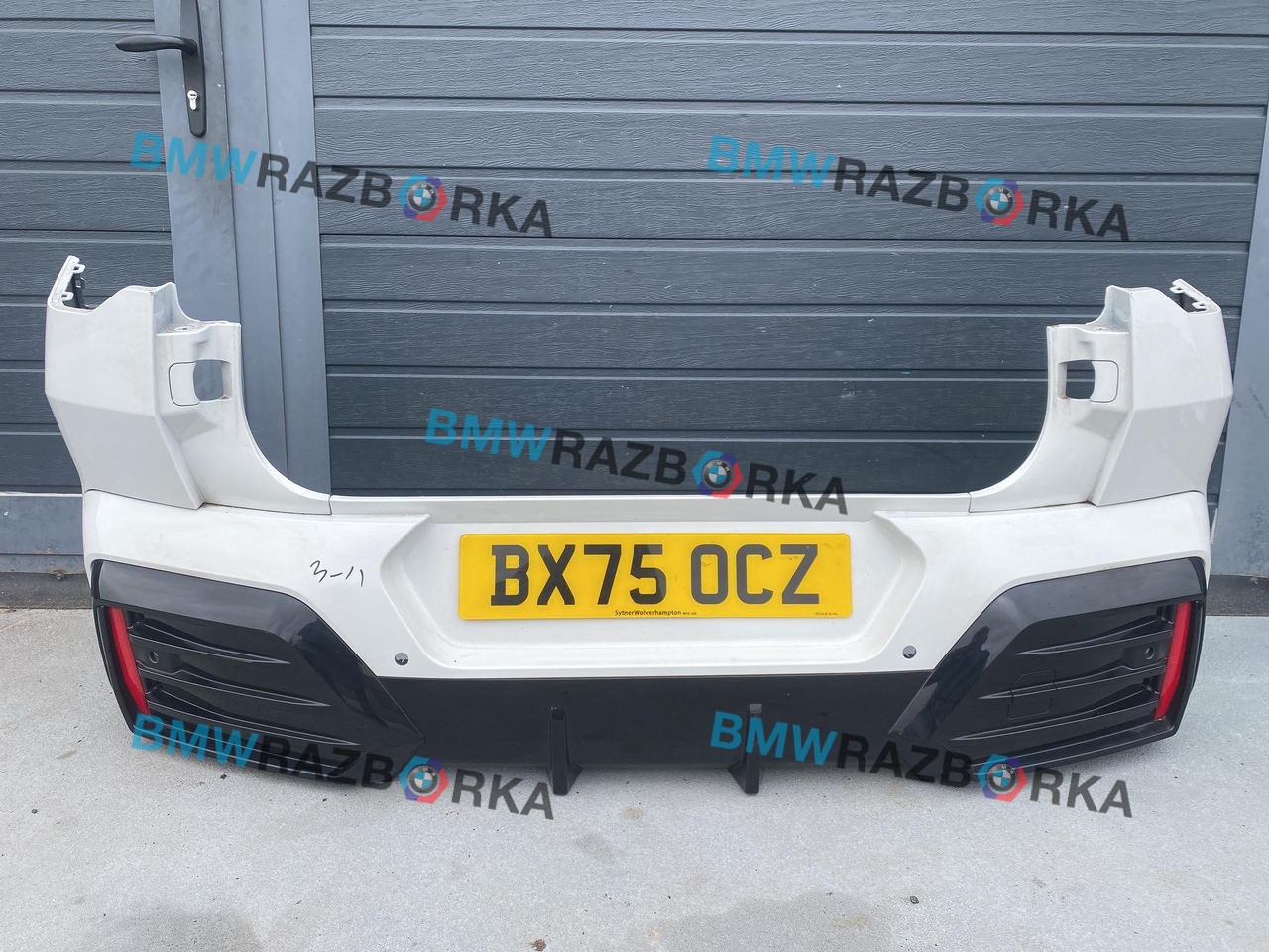 бампер задний BMW X2 U10 2025, 2.0 л., бензин, АКПП, белый, внедорожник 5 дв., передний привод, правый руль