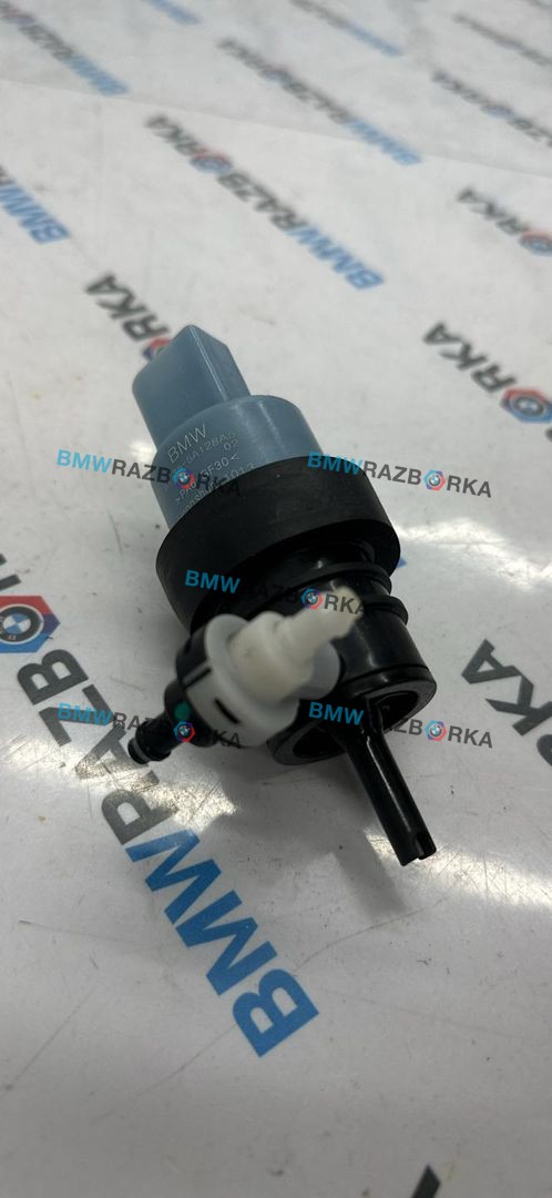насос (моторчик) омывателя стекла BMW X2 U10 2025, 2.0 л., бензин, АКПП, белый, внедорожник 5 дв., передний привод, правый руль, 61355A128A5, 5A128A5