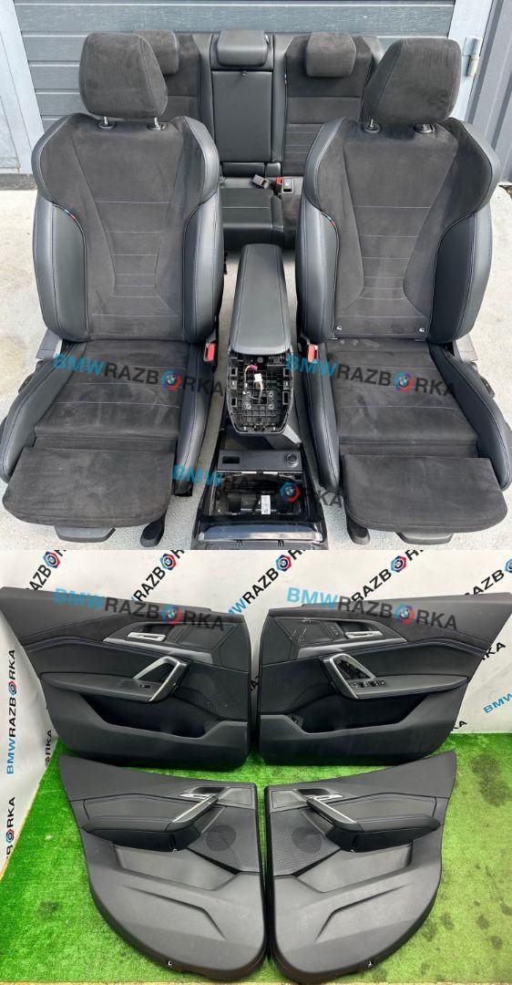салон (комплект сидений) BMW X2 U10 2025, 2.0 л., бензин, АКПП, белый, внедорожник 5 дв., передний привод, правый руль