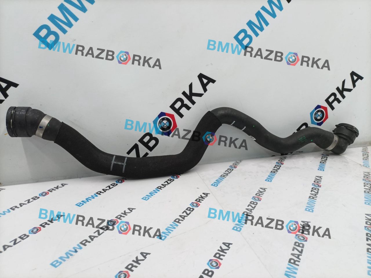 патрубок радиатора BMW X7 G07 [рестайлинг] G07 2023, 3.0 л., B58B30P, бензин, АКПП, 475, внедорожник 5 дв., полный привод, 5A8CB49, 17125A8CB49