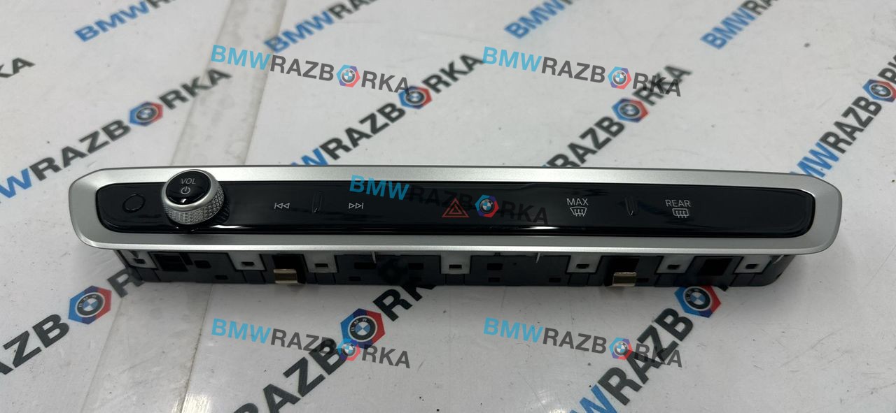 панель управления магнитолой BMW X7 G07 [рестайлинг] G07 2023, 3.0 л., B58B30P, бензин, АКПП, 475, внедорожник 5 дв., полный привод, 5A64198, 61315A64198