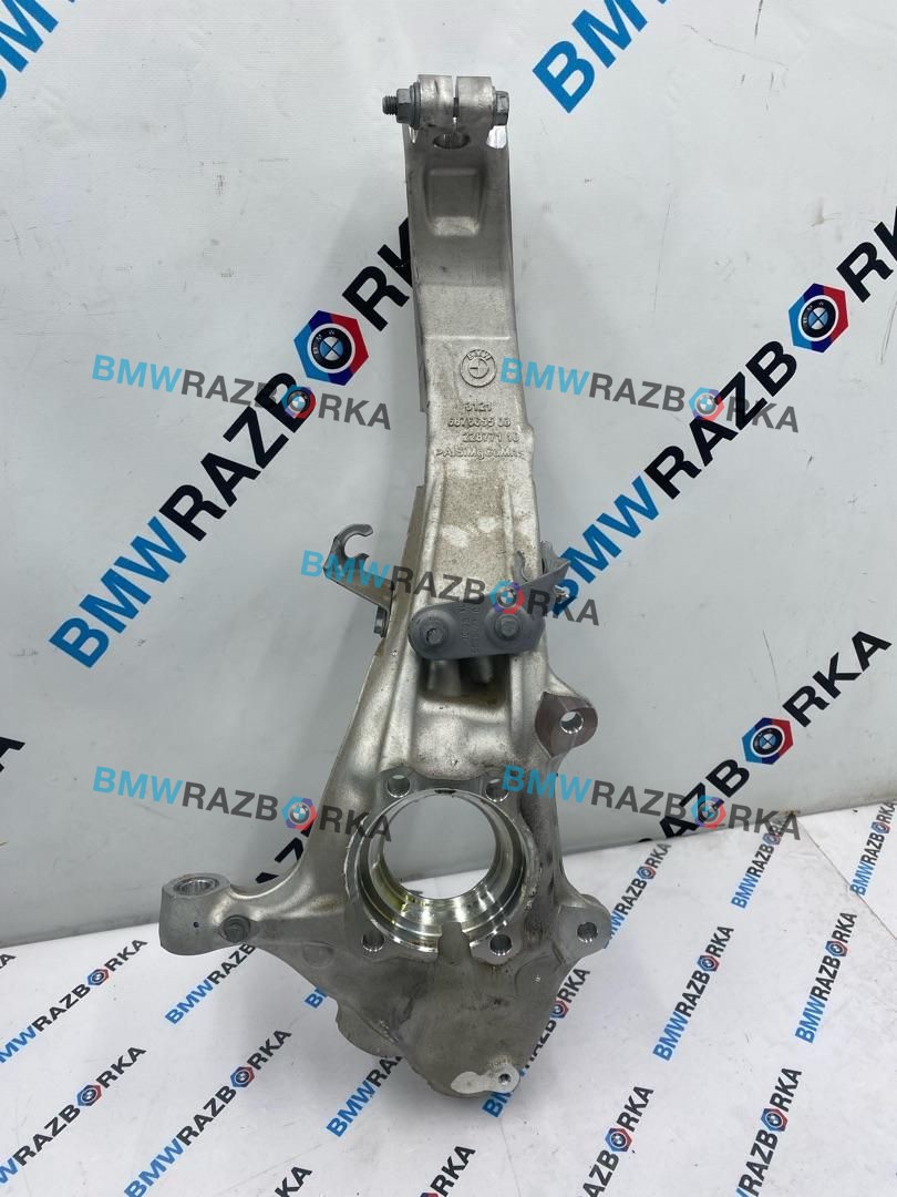 кулак поворотный левый BMW X7 G07 [рестайлинг] G07 2023, 3.0 л., B58B30P, бензин, АКПП, 475, внедорожник 5 дв., полный привод, 31216876655, 6876655