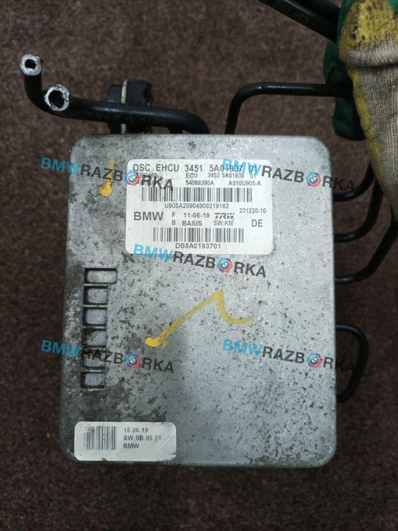 блок ABS BMW 5 серия G30/G31 G30 2019, 2.0 л., B47 D20 B, дизель, АКПП, c2y, седан, задний привод, 5A01937