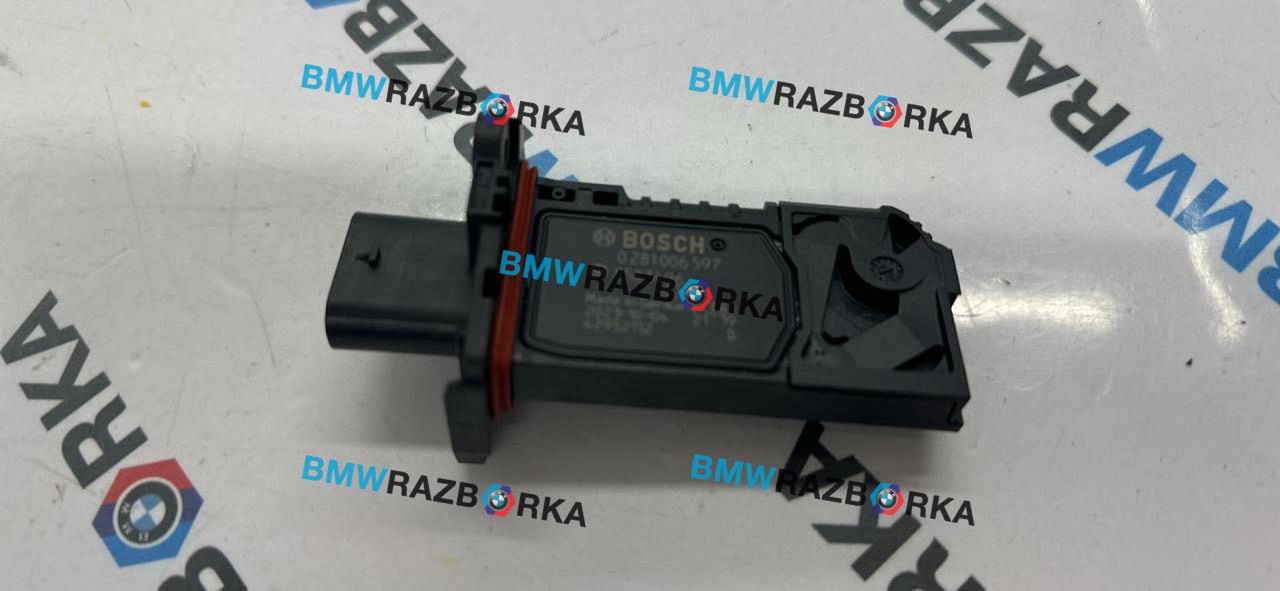 расходомер воздуха BMW 5 серия G30/G31 G30 2019, 2.0 л., B47 D20 B, дизель, АКПП, c2y, седан, задний привод, 8583496, 0281006597, 13628583496