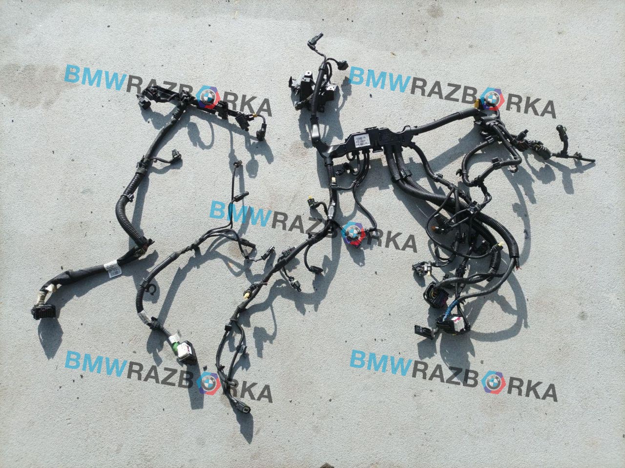 проводка двигателя BMW 6 GT G32 2019, 2.0 л., B47 D20 B, дизель, АКПП, 416, хетчбэк 5 дв., задний привод, 8581459, 8590041, 8581419, 8581418