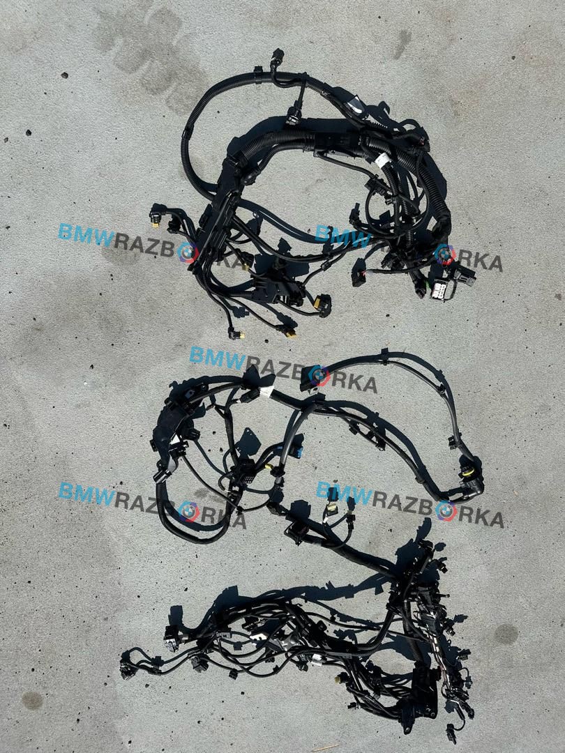 проводка двигателя BMW M2 G87 2023, 3.0 л., S58B30A, бензин, АКПП, купе, задний привод, 9502765, 9500573, 7883558, 9502790
