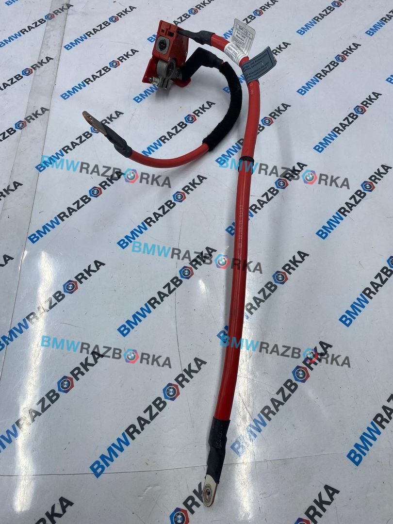 плюсовой провод аккумулятора BMW X5 F15 2016, 2.0 л., N20 B20 A, бензин, АКПП, внедорожник 5 дв., полный привод, 9324116, 9324117