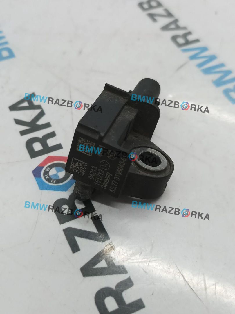 датчик удара BMW X5 F15 2016, 2.0 л., N20 B20 A, бензин, АКПП, внедорожник 5 дв., полный привод, 9196043, 65779196043