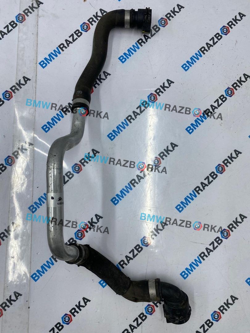 патрубок радиатора BMW X5 F15 2016, 2.0 л., N20 B20 A, бензин, АКПП, внедорожник 5 дв., полный привод, 7644100, 17127644100