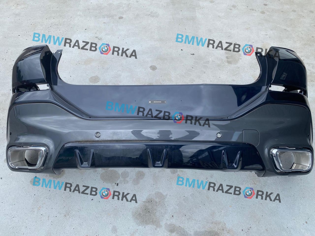бампер задний BMW X6 G06 [рестайлинг] G06 2023, 3.0 л., B58B30P, бензин, АКПП, 416, внедорожник 5 дв., полный привод