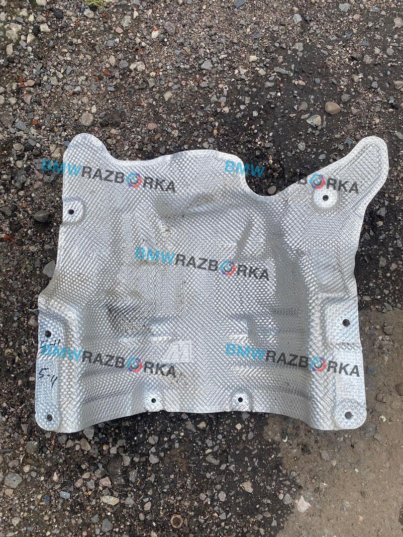 тепловой экран глушителя BMW M2 G87 2023, S58B30A, АКПП, купе, задний привод, 8070509