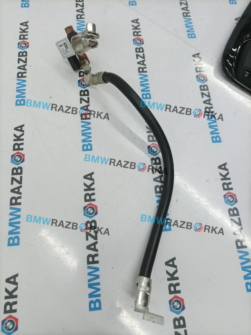 минусовой провод аккумулятора BMW M2 G87 2023, S58B30A, АКПП, купе, задний привод, 61219855909, 9855909