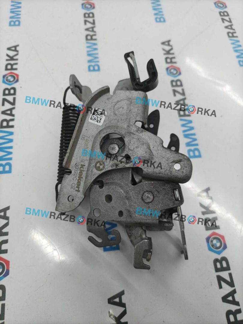 замок капота BMW M2 G87 2023, S58B30A, АКПП, купе, задний привод, 7468348