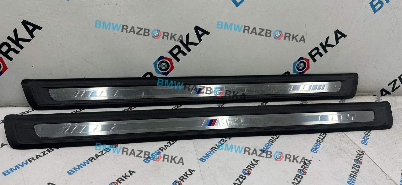 комплект накладок на пороги (внутренние) BMW M2 G87 2023, S58B30A, АКПП, купе, задний привод, 8082008