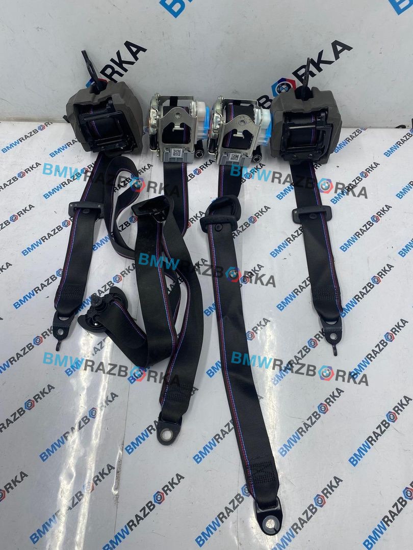 ремень безопасности комплект BMW M2 G87 2023, S58B30A, АКПП, купе, задний привод, 8097753, 8097754, 8747471, 8747472
