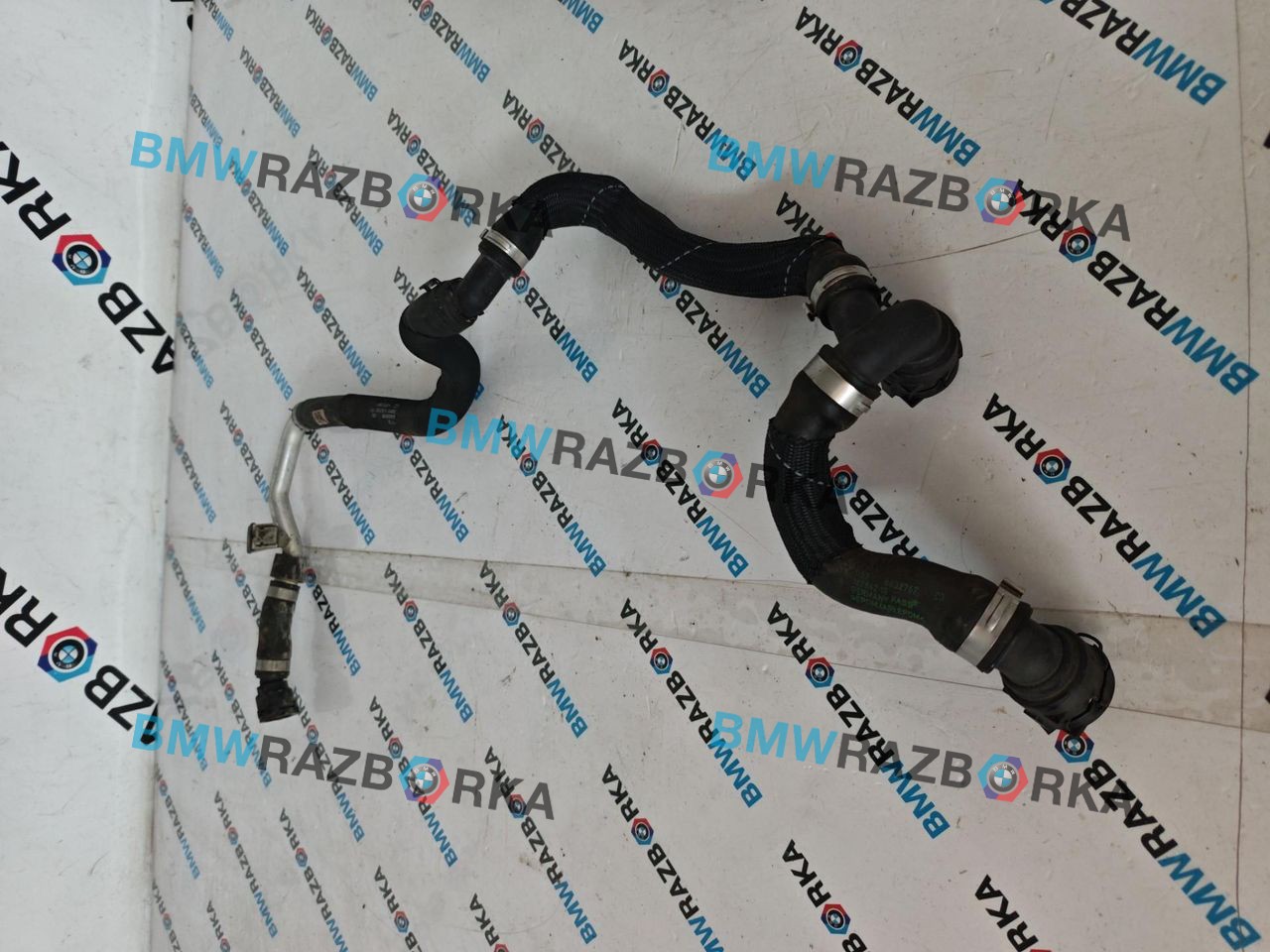 патрубок радиатора BMW X2 F39 2019, 2.0 л., B48A20E, бензин, 475, полный привод, 8658488, 8632767