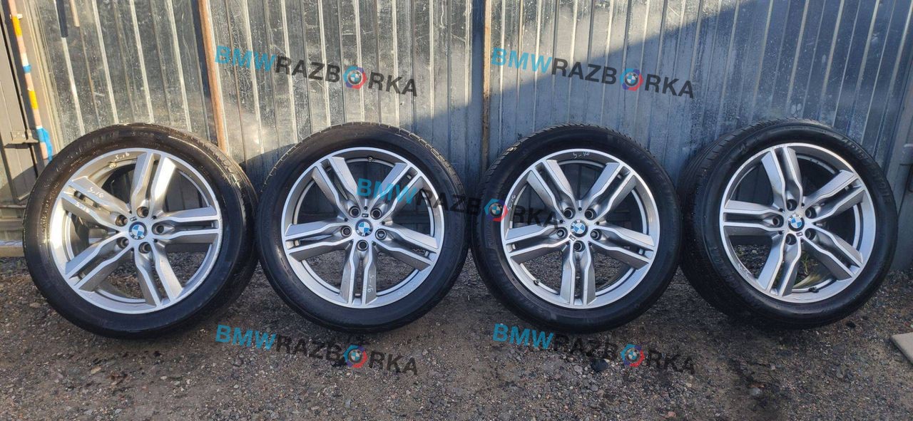 диск литой BMW X1 F48 2018, 1.8 л., бензин, робот, b45 estoril-blau metallic, внедорожник 5 дв., передний привод, правый руль