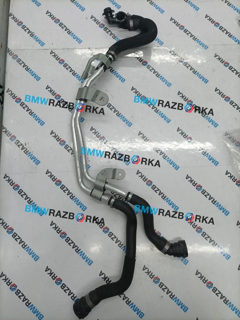 патрубок радиатора BMW X5 G05 [рестайлинг] G05 2023, 3.0 л., B58B30P, бензин, АКПП, brooklyn grau metallic, внедорожник 5 дв., полный привод, 9845645