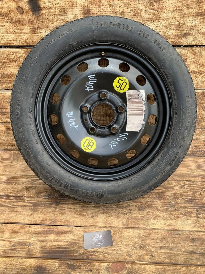 колесо запасное (таблетка) BMW 3 серия E46 E46/2 2001, 1.9 л., M43 B19 (194E1), бензин, МКПП, купе