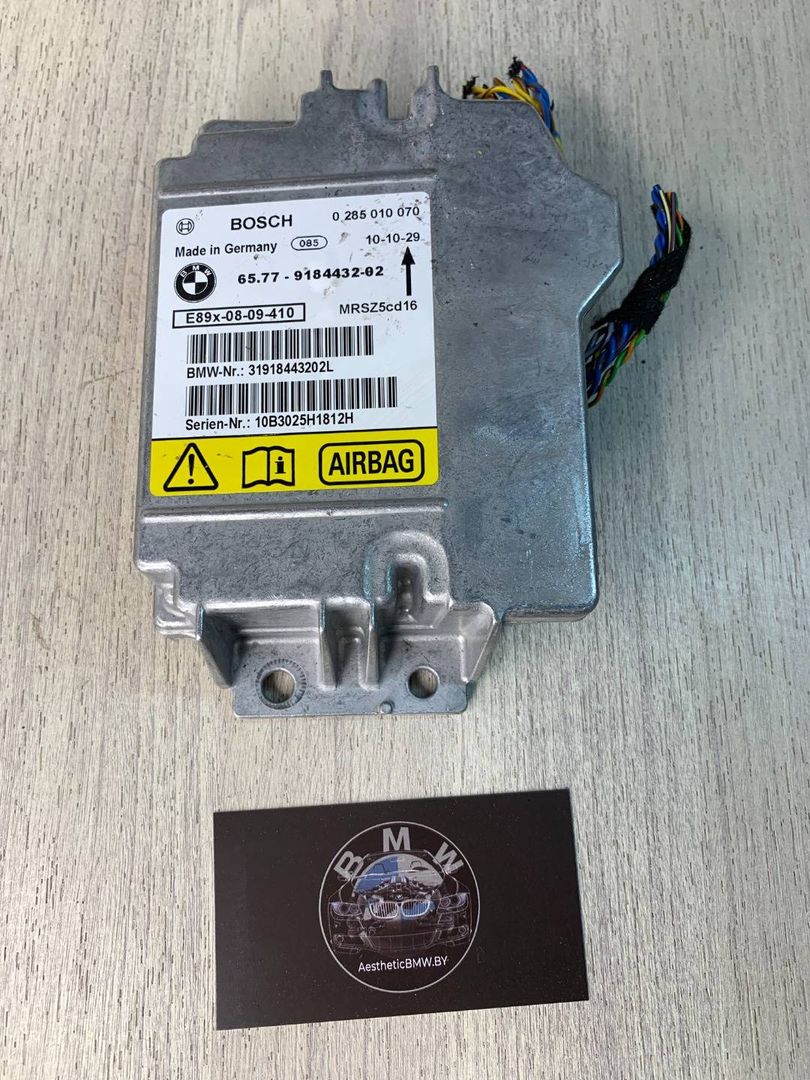 блок AirBag BMW 3 серия E90/E91 [рестайлинг] E90 2010, 2.0 л., N43 B20 A, бензин, АКПП, седан, 65779184432, 9184432
