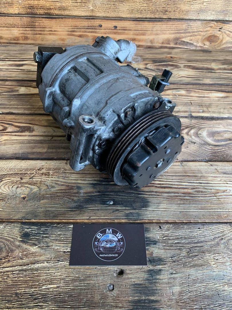 компрессор кондиционера BMW 7 серия E65/E66/E67 E65 2001, 3.6 л., N62 B36 A, бензин, АКПП, седан, 64506901781, 6901781