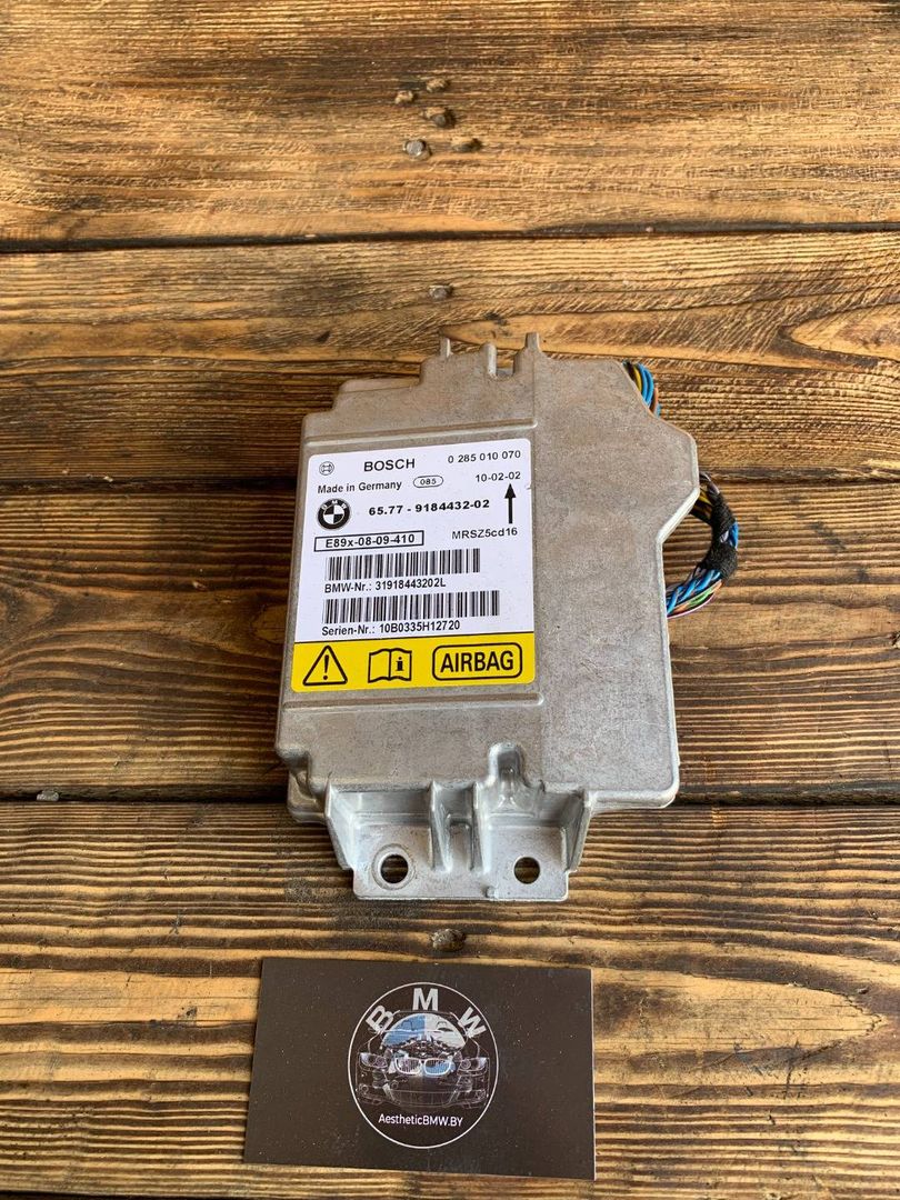 блок AirBag BMW 3 серия E90/E91 [рестайлинг] E90 2010, 3.0 л., N57 D30 A, дизель, АКПП, седан, 65779184432, 9184432
