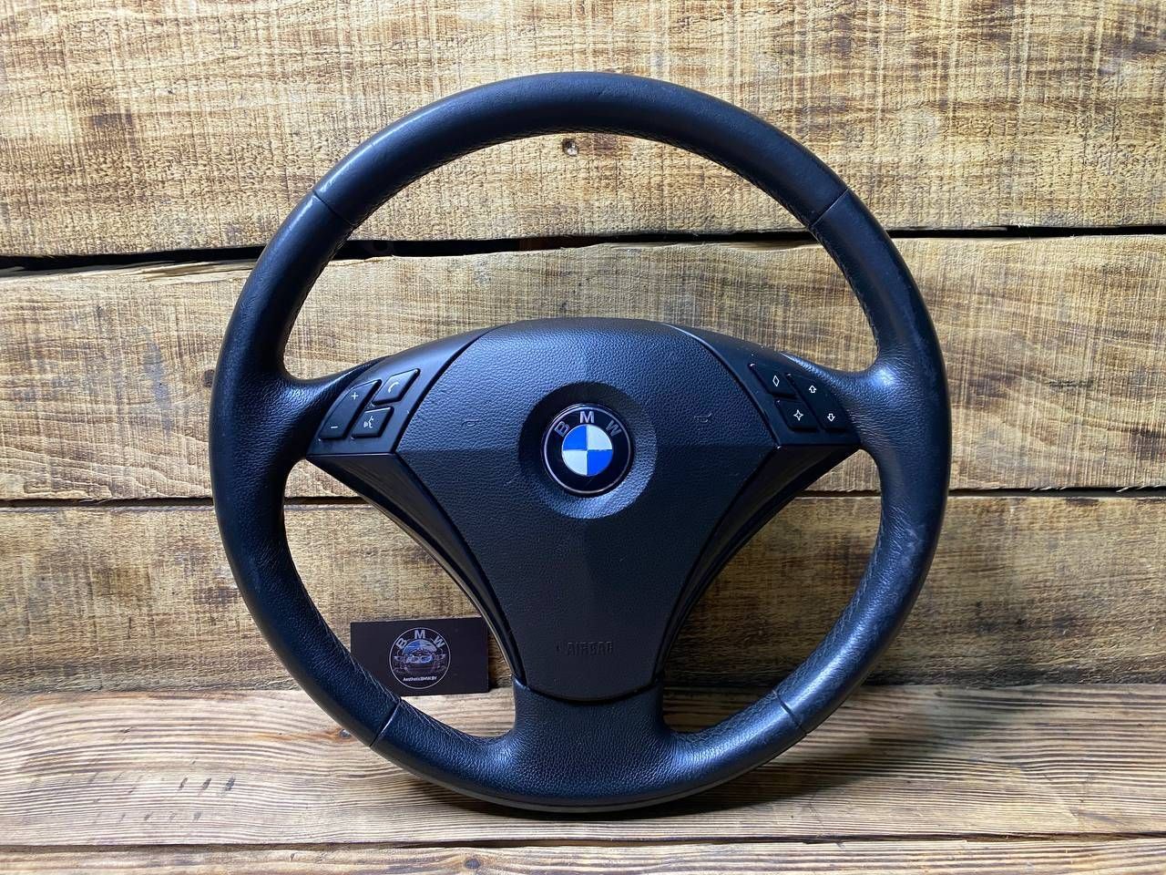 руль BMW 5 серия E60/E61 E60 2006, 3.0 л., M57N 306 D2, дизель, АКПП, седан