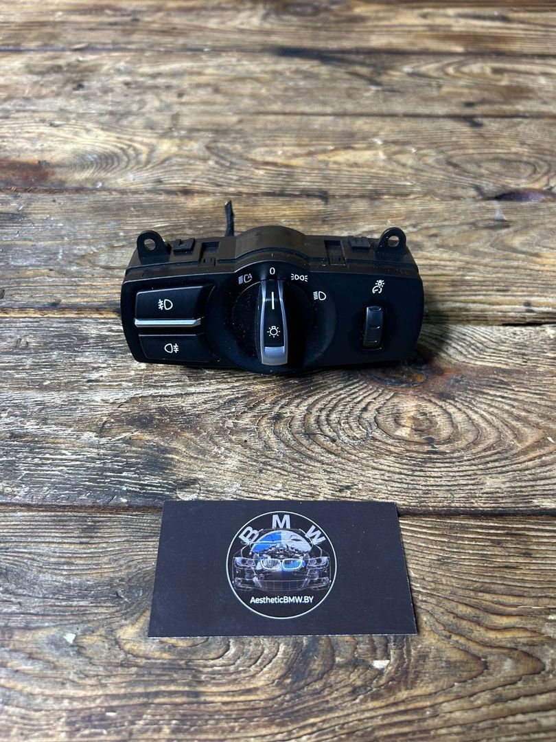 переключатель света BMW 7 серия F01/F02 F01 2009, 3.0 л., N57 D30 A, дизель, АКПП, седан, 61319192744, 9192744