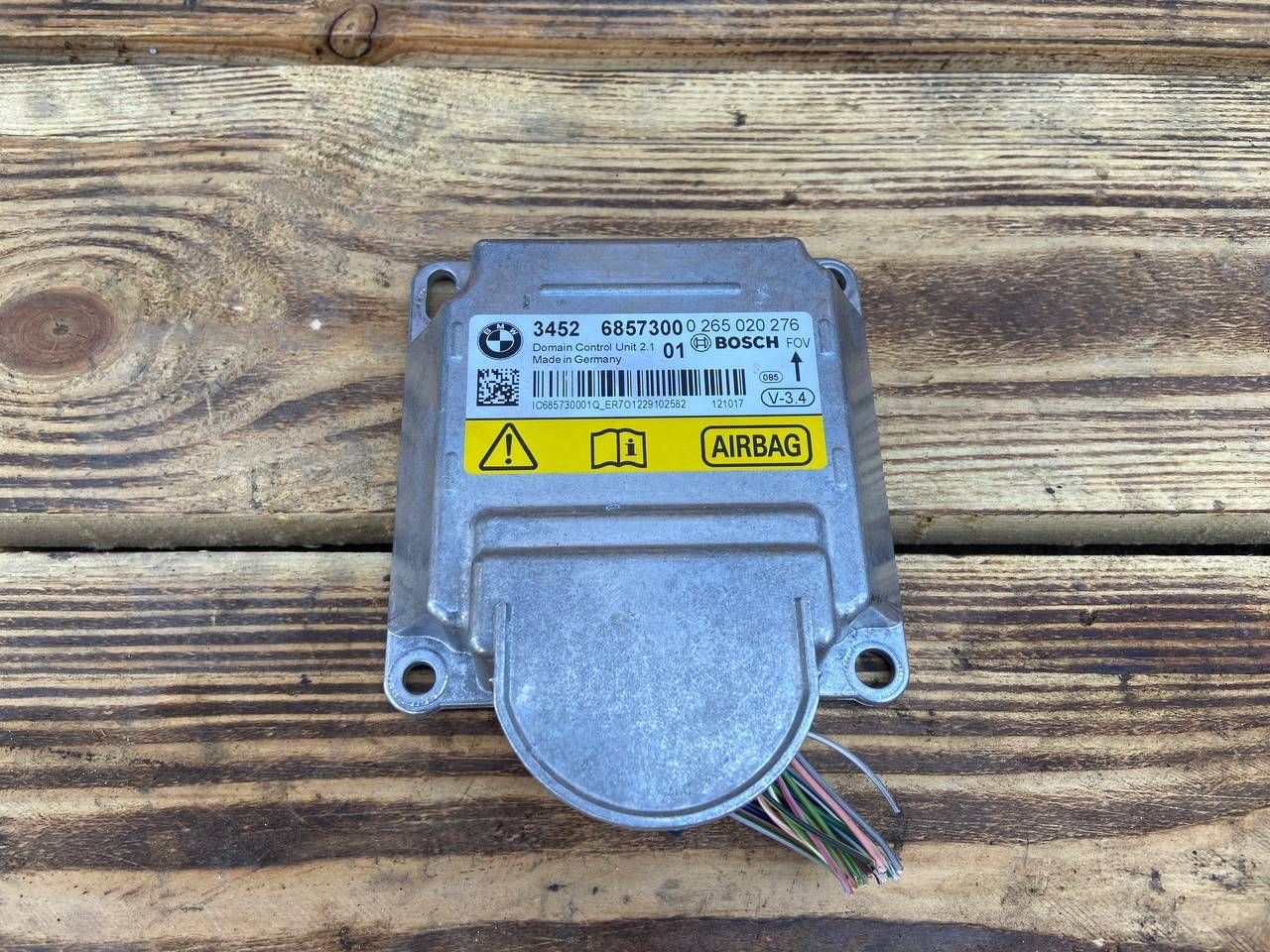 блок AirBag BMW 7 серия F01/F02 [рестайлинг] F01LCI 2013, 3.0 л., N57 D30 A, дизель, АКПП, седан, 34526857300, 6857300