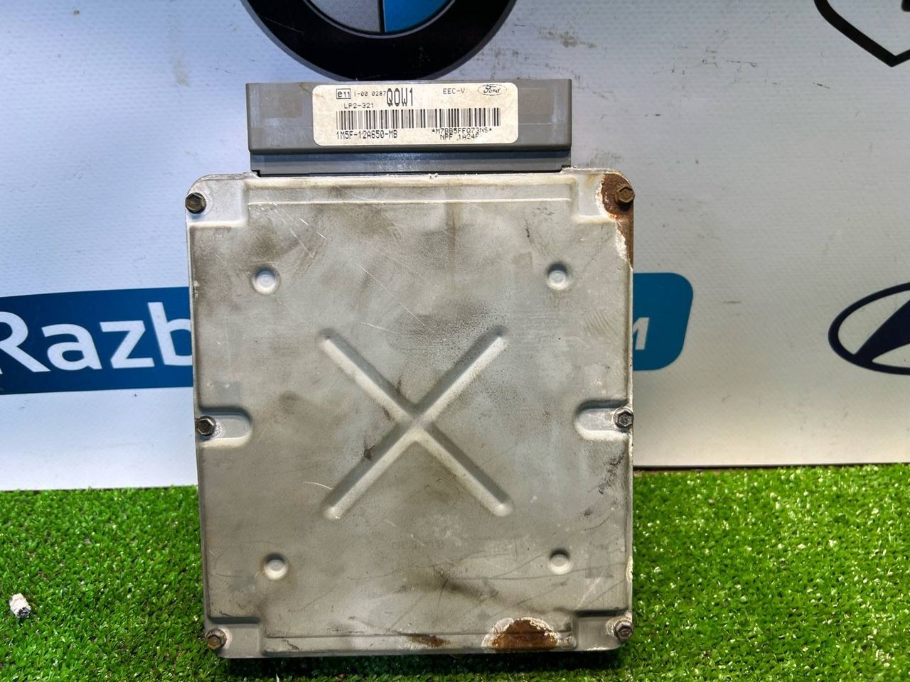 блок управления двигателем Ford Focus 1 поколение CAK 2001, 2.0 л., AODB, бензин, АКПП, седан, 1M5F-12A650, F5SB-14A624-AA, N7BB5FFQ73NS - фото №1