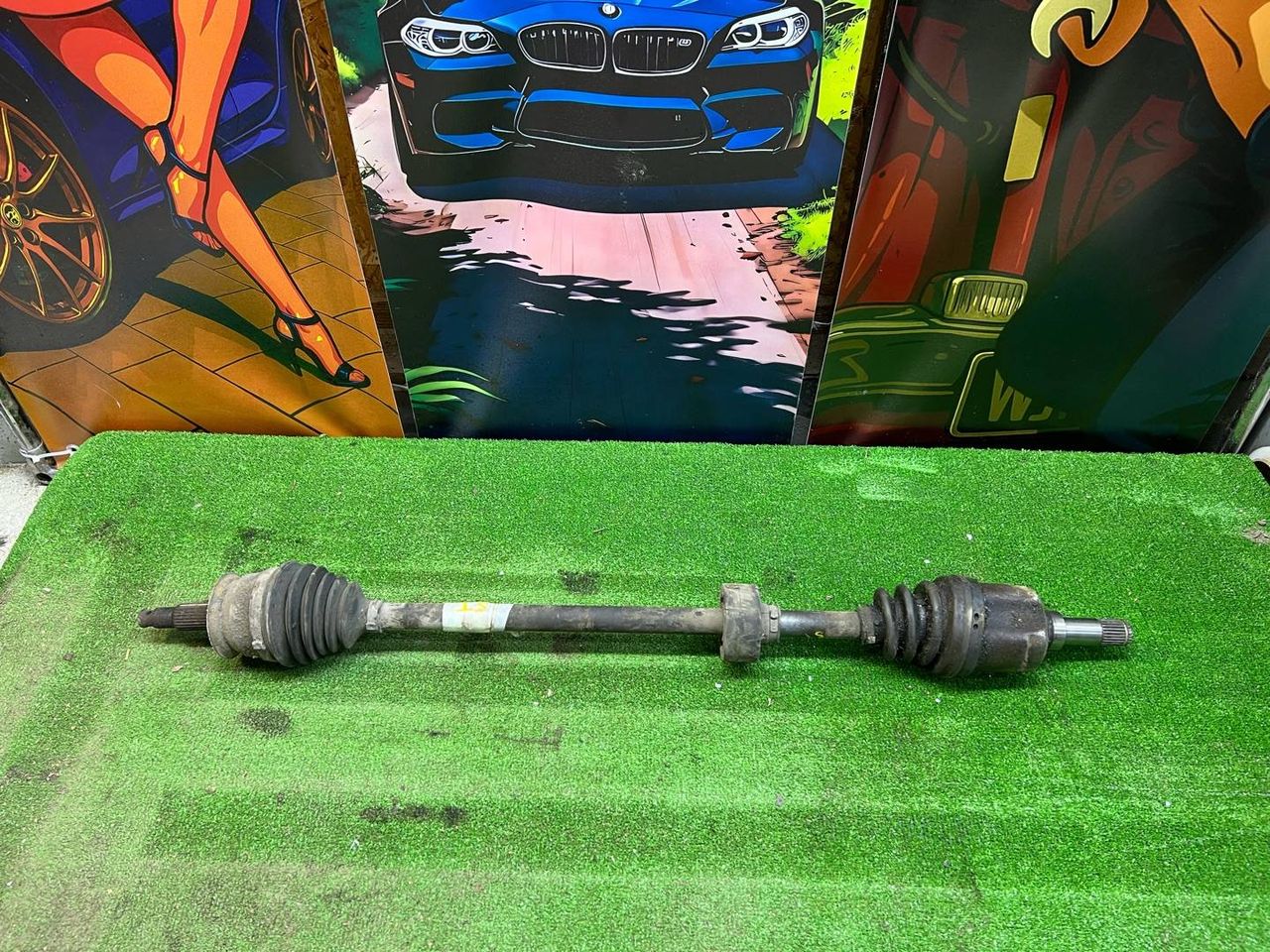 полуось передняя правая (приводной вал, ШРУС) Chrysler Sebring 1 поколение FJ 1998, 2.4 л., EDZ, бензин, АКПП, седан, P04593446AA - фото №1