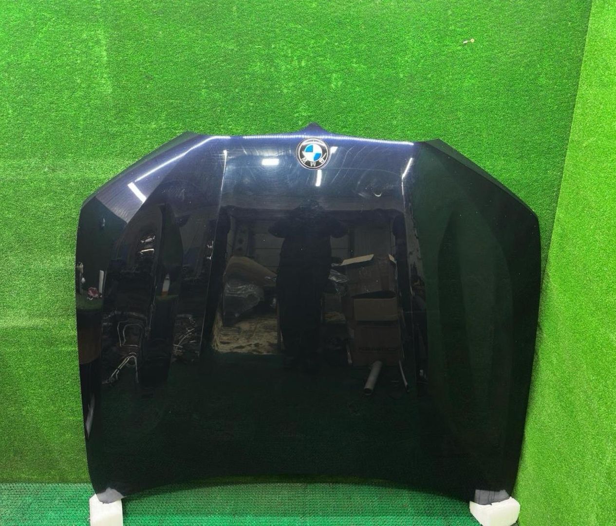 капот BMW X7 G07 2021, 4.4 л., N63B44D, бензин, 416 carbon-schwarz, внедорожник 5 дв., полный привод, 7933467, 41007933467