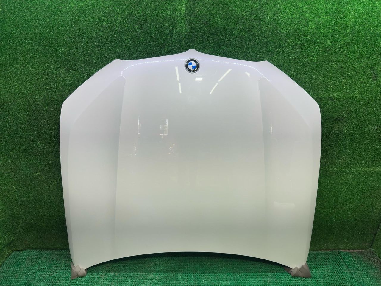 капот BMW X5 G05 [рестайлинг] G05 2023, 3.0 л., B57 D30 B, дизель, АКПП, mineralweiß metallic (a96), внедорожник 5 дв., полный привод, 7492375, 41007492375