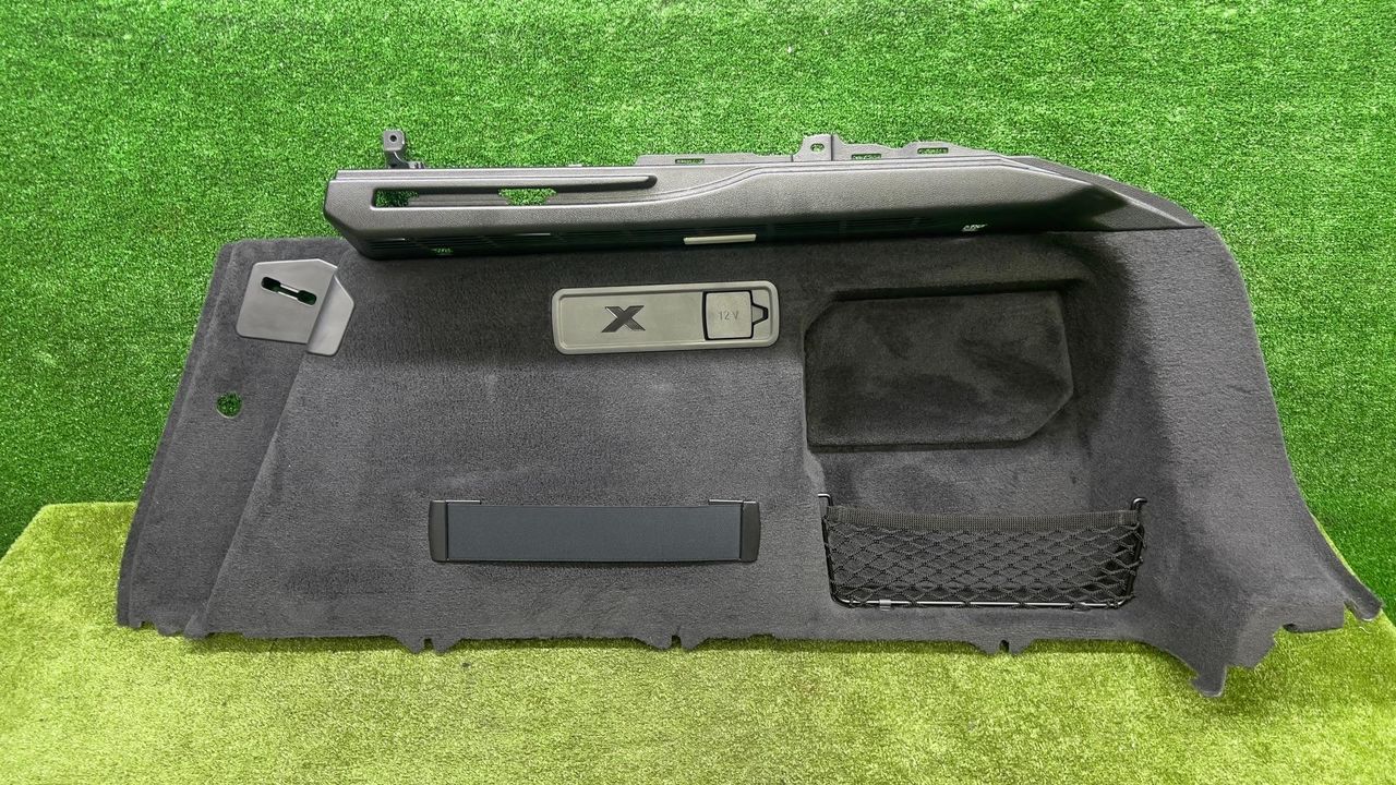 обшивка багажника BMW X6 G06 [рестайлинг] G06 2023, 3.0 л., B57 D30 B, дизель, АКПП, mineralweiß metallic (a96), внедорожник 5 дв., полный привод, 5A40FD4, 51475A40FD4