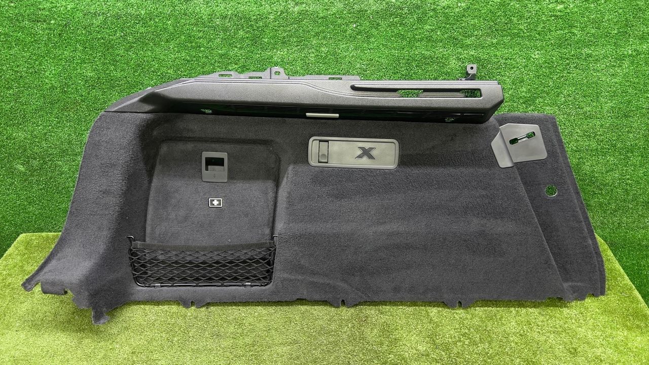обшивка багажника BMW X6 G06 [рестайлинг] G06 2023, 3.0 л., B57 D30 B, дизель, АКПП, mineralweiß metallic (a96), внедорожник 5 дв., полный привод, 5A40FD3, 51475A40FD3