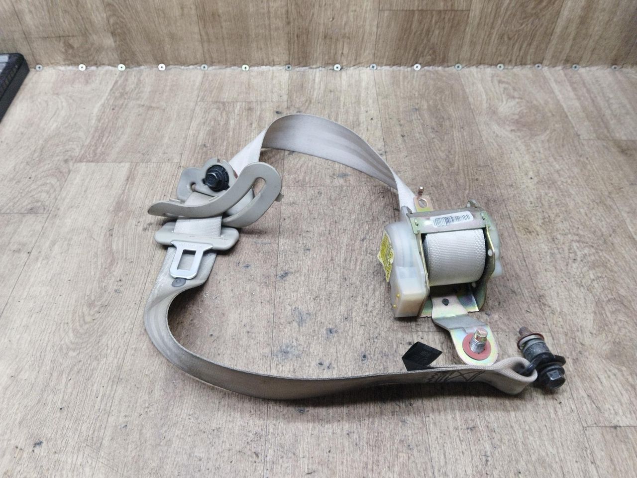 ремень безопасности Hyundai Santa Fe 2 поколение (CM) 2005, 2.2 л., дизель, АКПП, внедорожник 5 дв., 8981020-2B000, 9820-2B00039 - фото №1