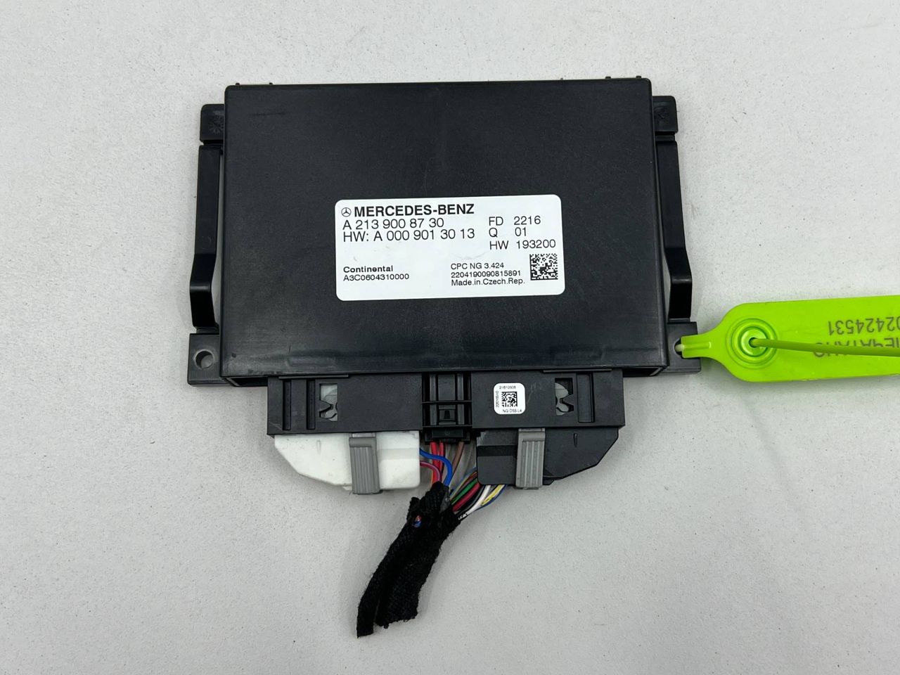 блок управления АКПП Mercedes-Benz GLE V167 2022, 4.0 л., бензин, АКПП, внедорожник 5 дв., A2139008730 - фото №1